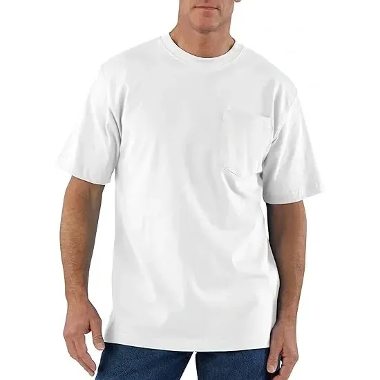 🔥Last Day 89% OFF🔥 Men’s Heavyweight Work Tee – Pocket Shirt (Loose Fit, Built to Last)