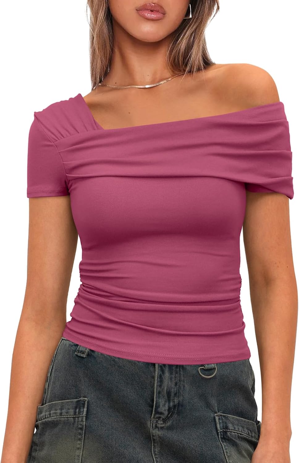 12-Piece Off-Shoulder Top Collection