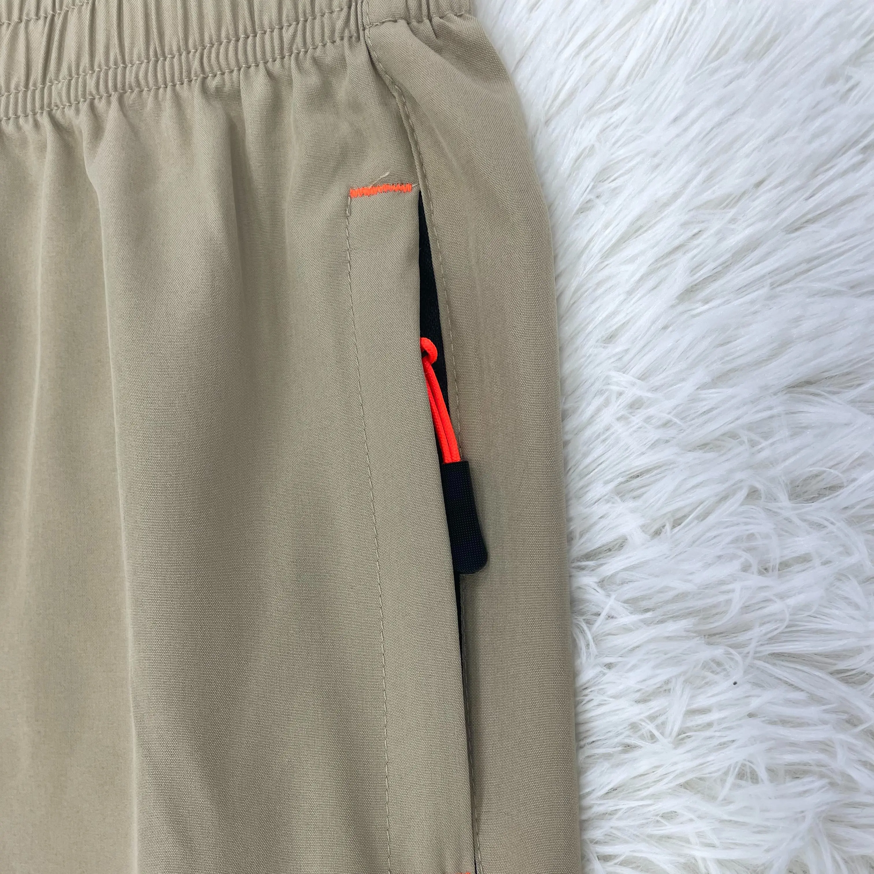 Mr.Pink,Men's 5-Pack Quick-Dry Slim-Fit Solid Color Athleisure Athletic Shorts, Breathable Mens Bottoms with Zippered Pockets, Drawstring Waist, Multi-Size, Suitable for Gym & Outdoor Wear