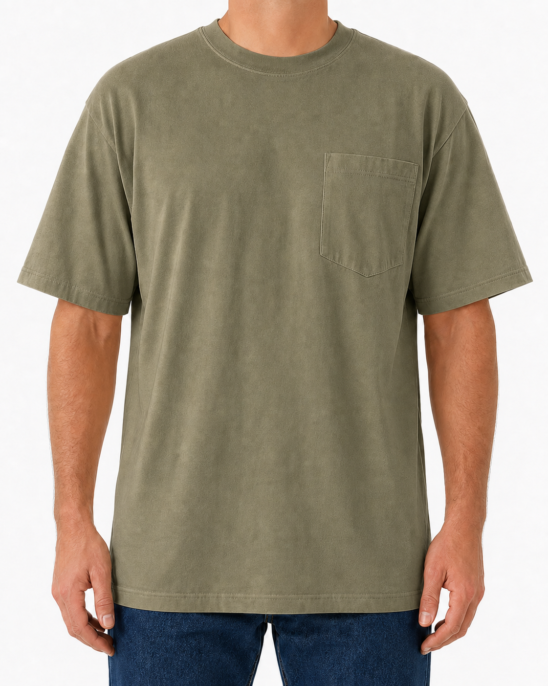 Faded Olive front view