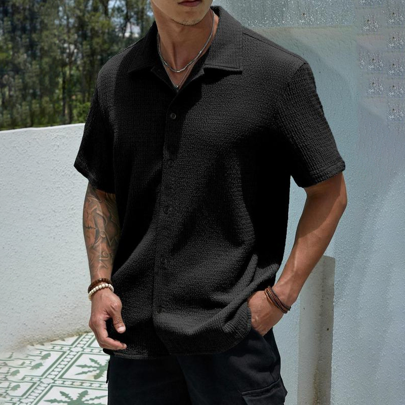 👉 Extra Savings on 2+ Packs🔥Men's Textured Knit Shirt