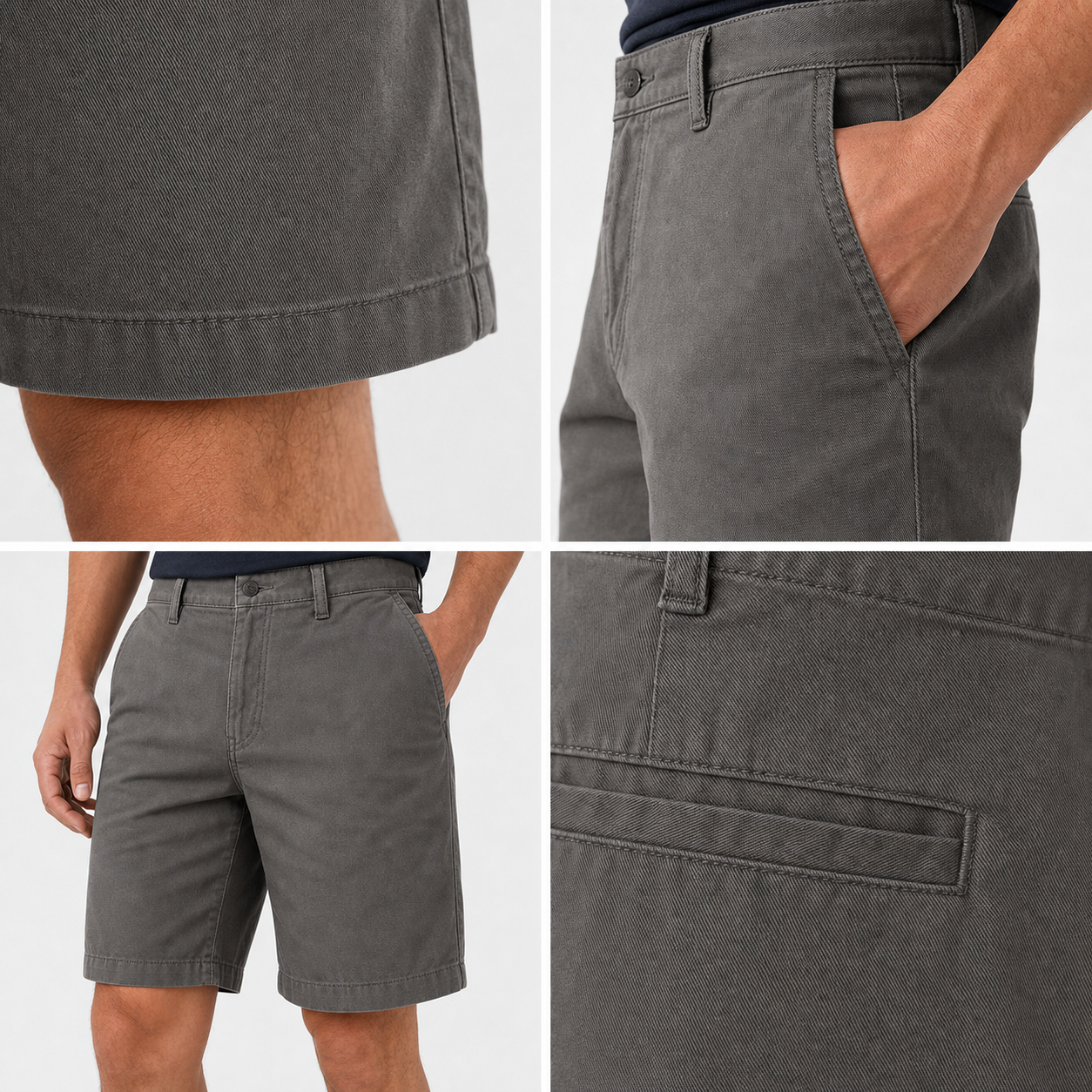 Hem and fit detail