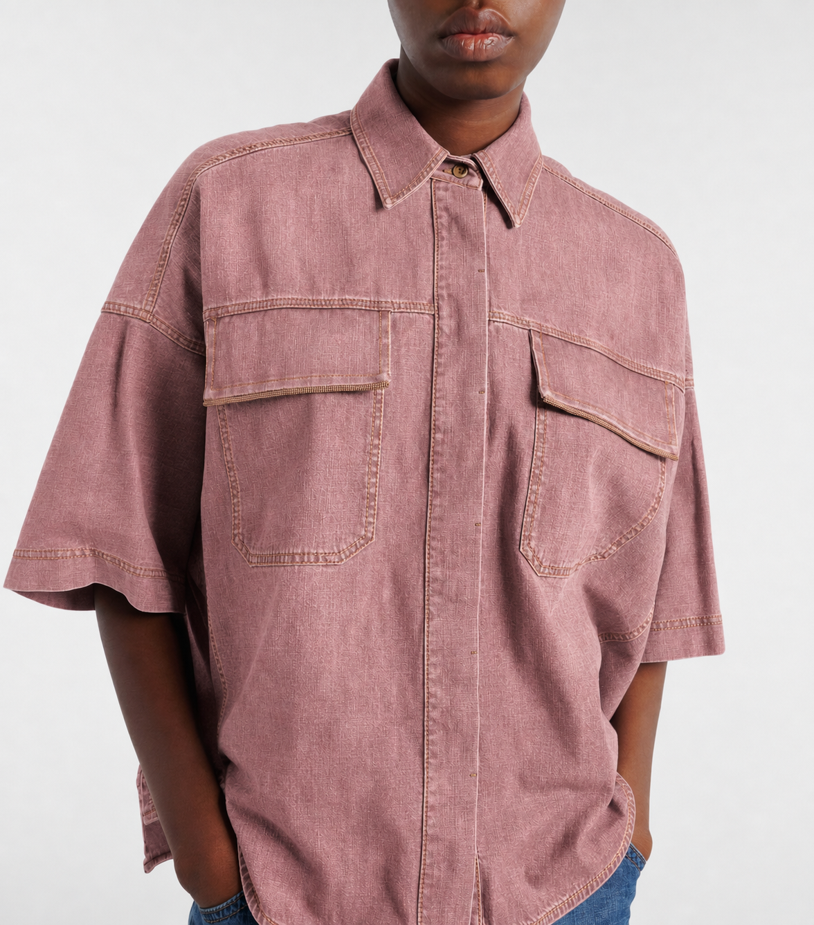 Dusty Rosewood front view