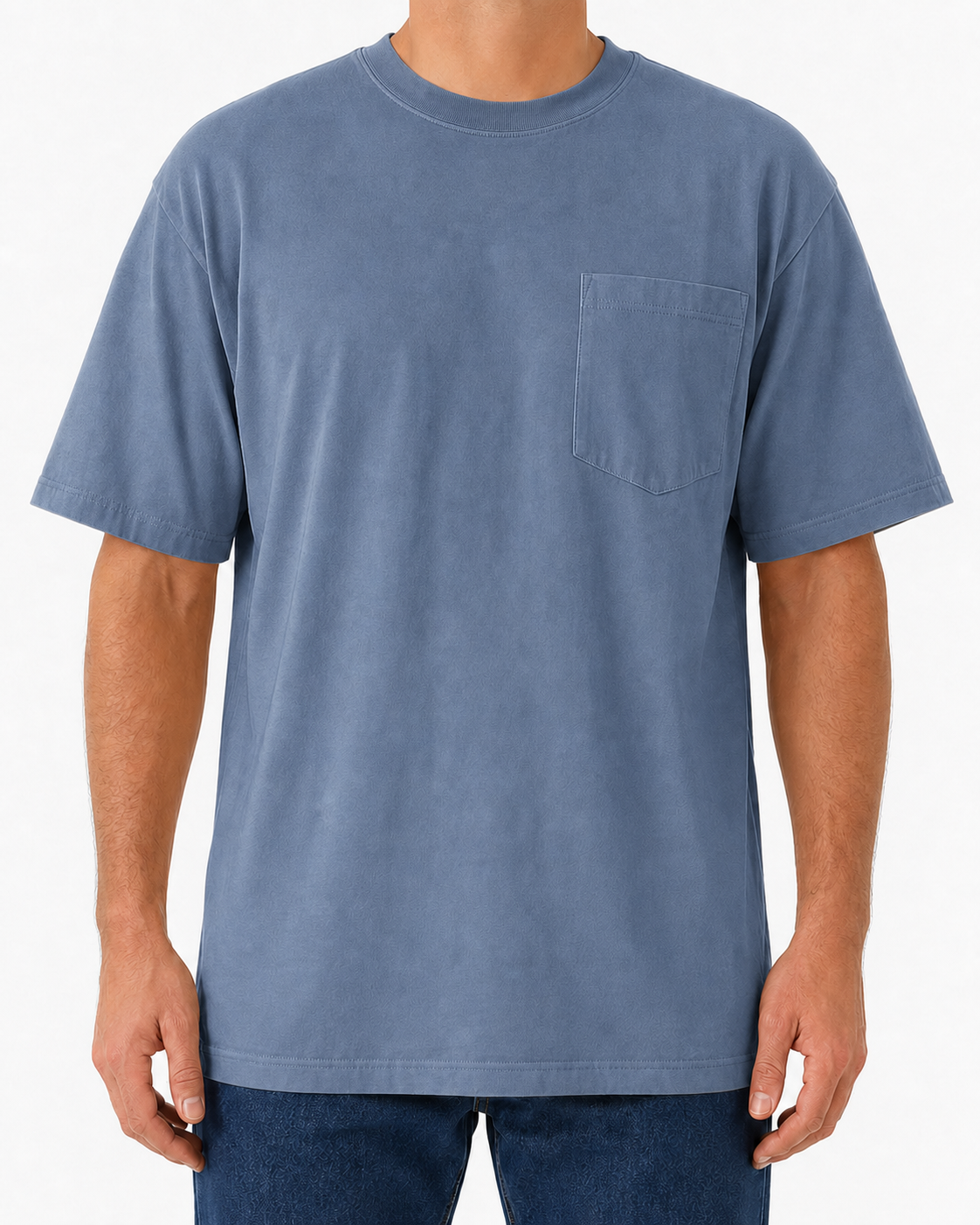 Dusty Slate Blue front view