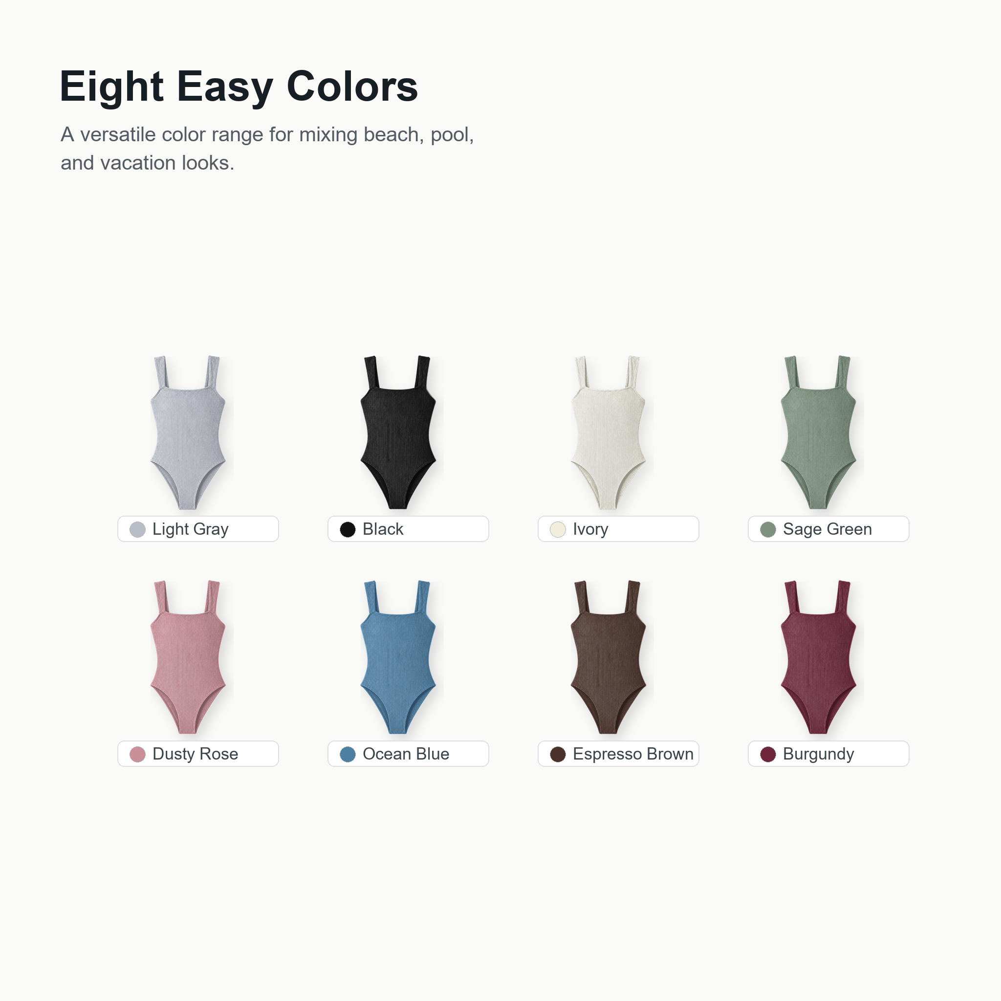Eight color range detail