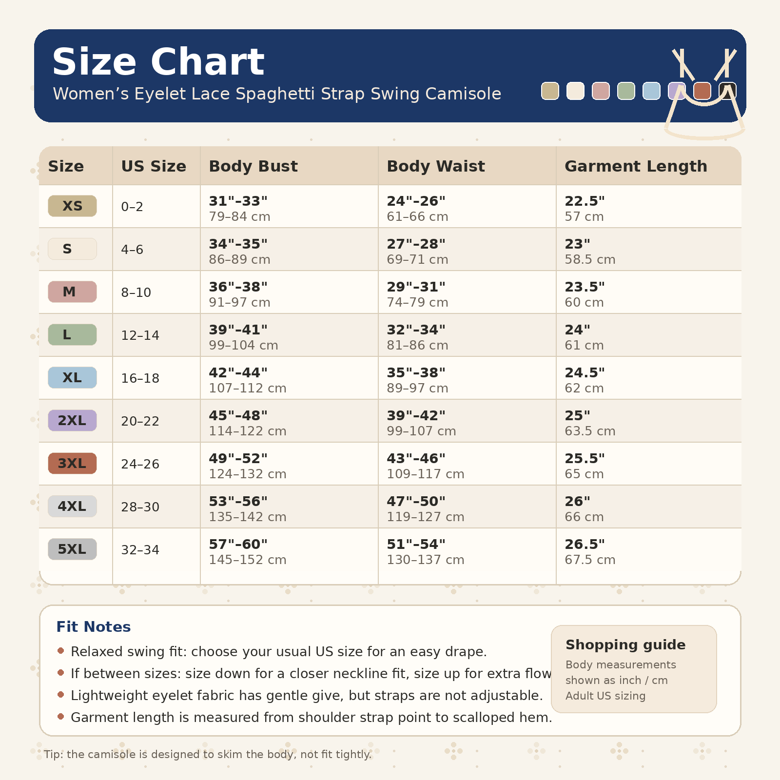 Women's Cute Sleeveless Top – Spaghetti Straps, Round Neck, Loose Fit