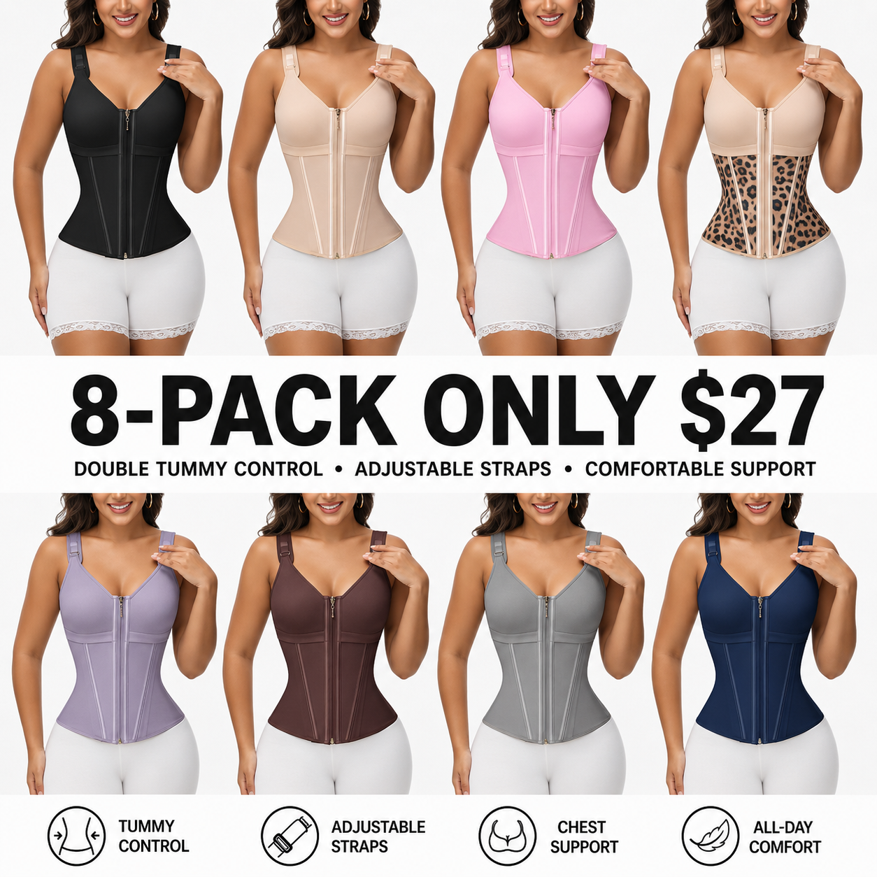 Waist Shapewear for Women - Tummy Control Girdle