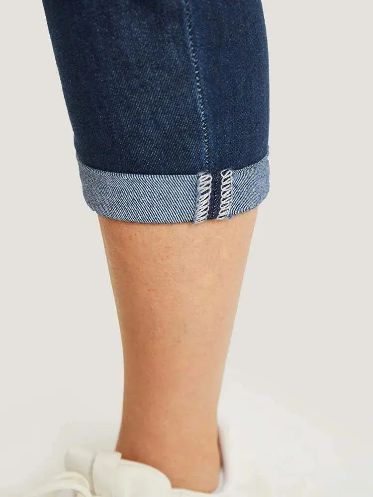 Plus Size High Waist Stretch Capri Jeans Bundle