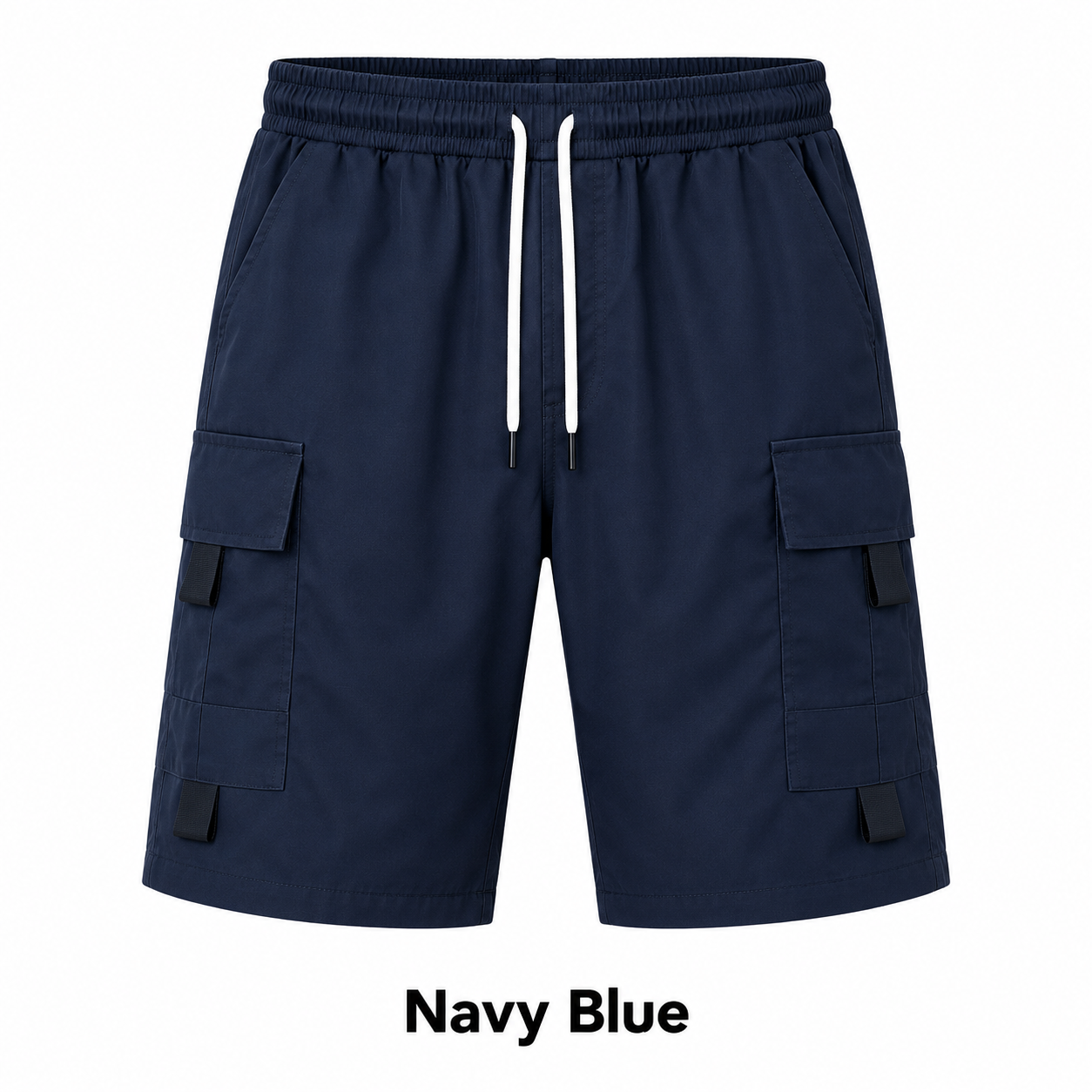 🎉Men's Casual Capri Shorts with Drawstring Waist, Large Pockets, Comfortable Fabric, Ideal for Home and Outdoors, Summer Essential🔥