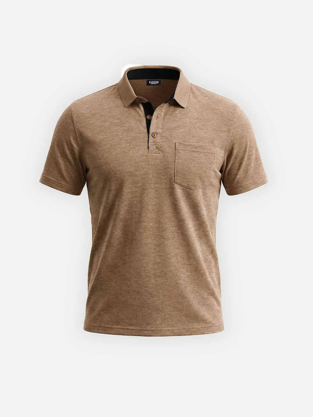 Men's Classic Pocket Polo Short Sleeve Shirt