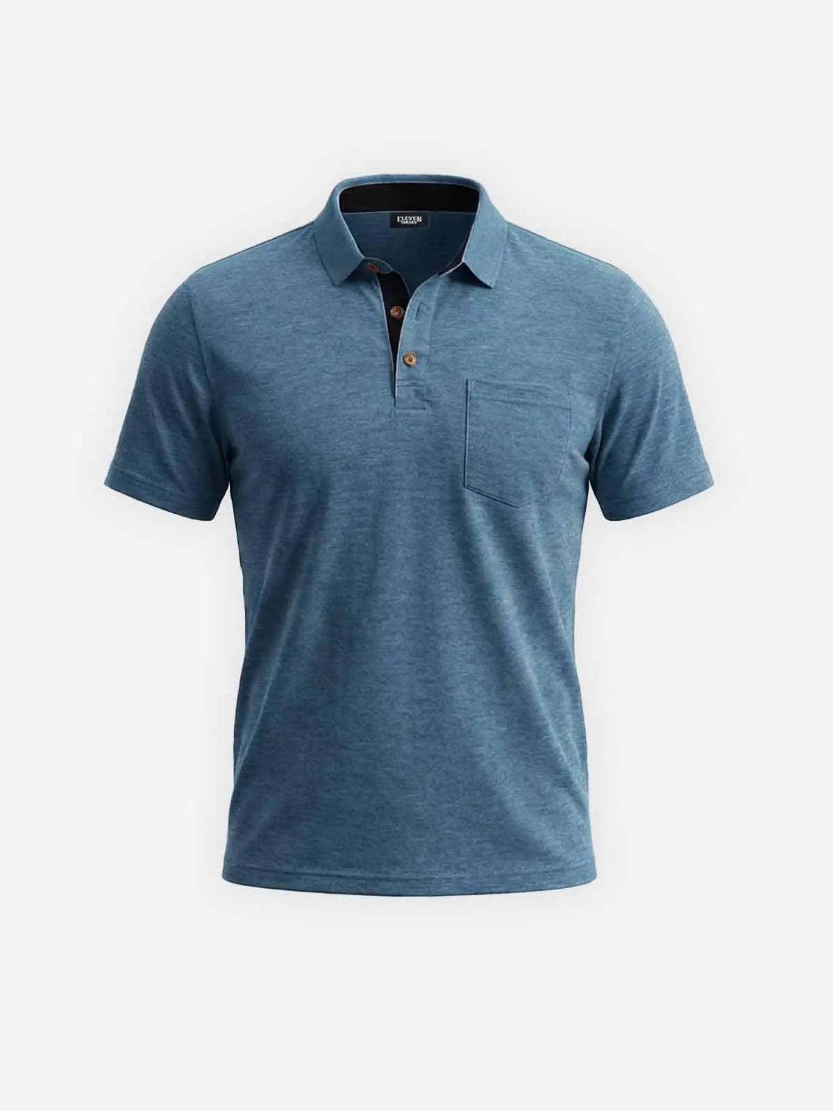 Men's Classic Pocket Polo Short Sleeve Shirt