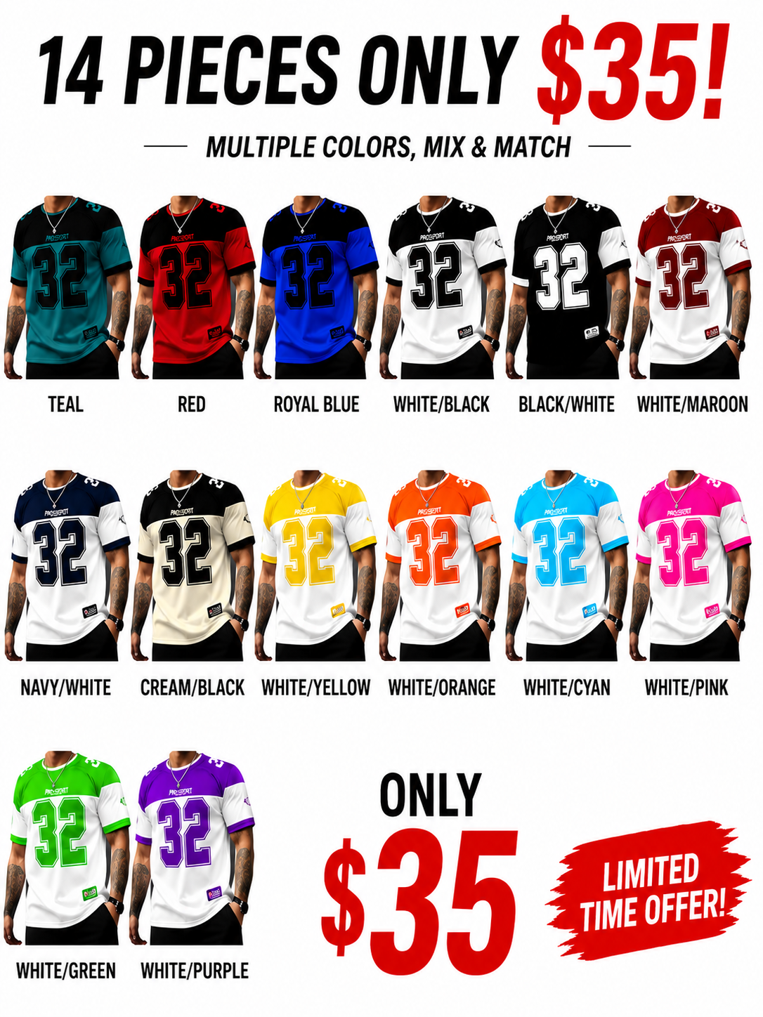 Men's Casual Round Neck Short Sleeve T-Shirt, Star & Number Print Stylish Football Jersey, Fitted All Seasons Sports Shirt, Sports Top, Workout Tops, Fitness Workout Shirt