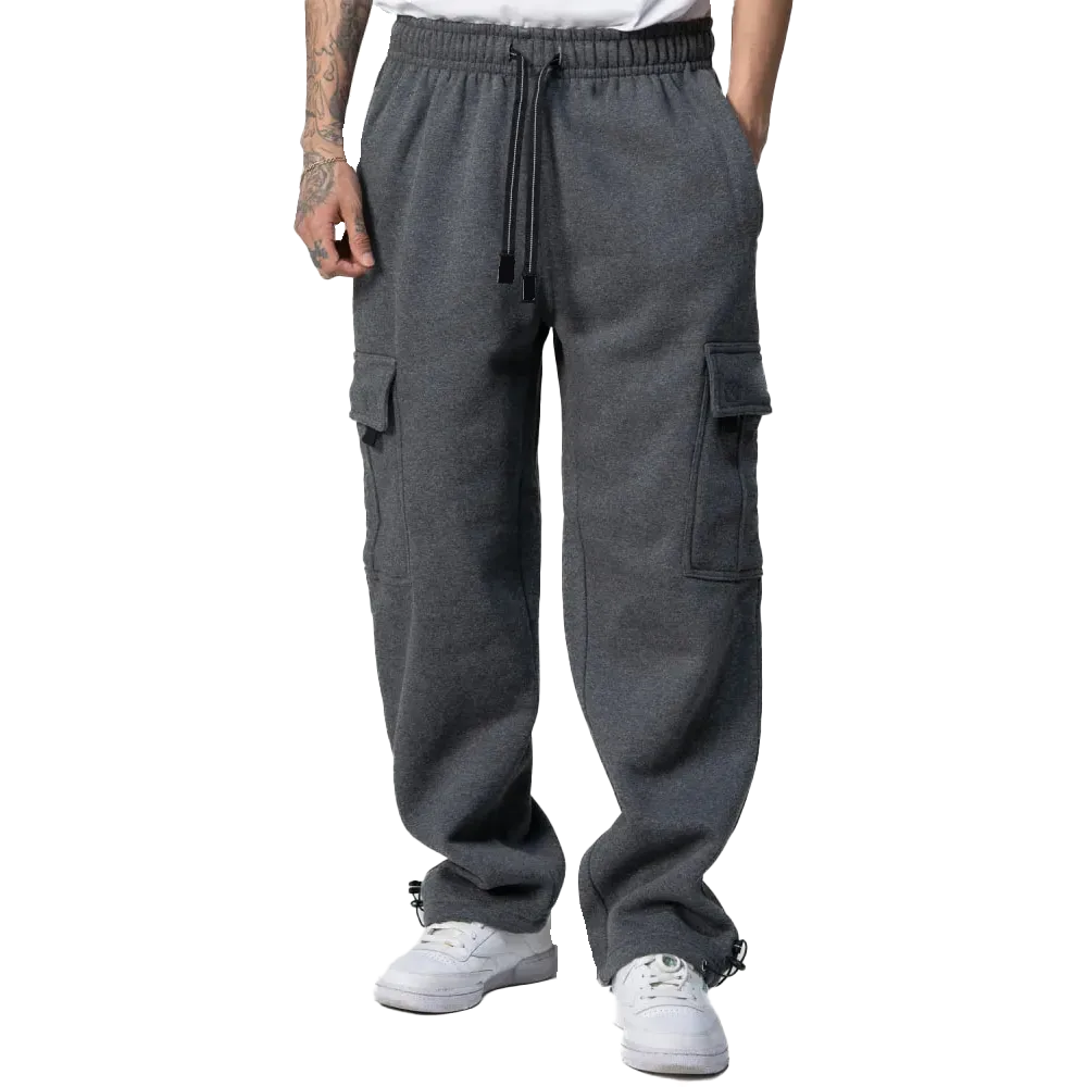 Men's Heavyweight Fleece Cargo Pants