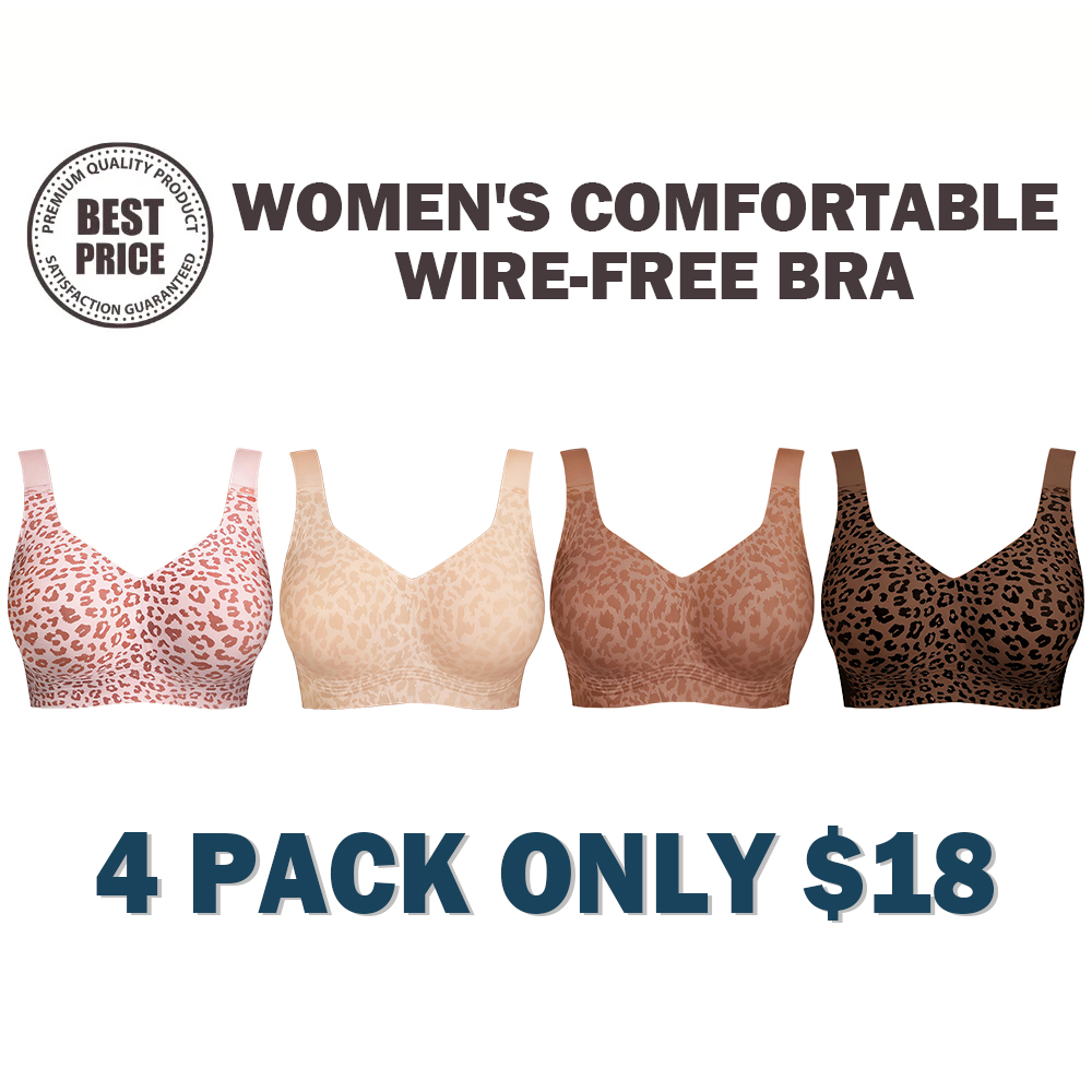 Women'S Comfortable Wire-Free Bra