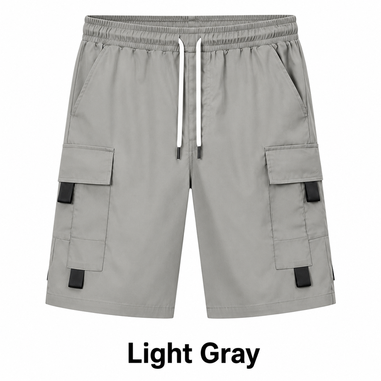 🎉Men's Casual Capri Shorts with Drawstring Waist, Large Pockets, Comfortable Fabric, Ideal for Home and Outdoors, Summer Essential🔥