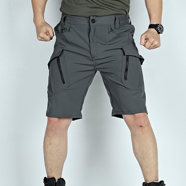 Men's Tactical Shorts Cargo Shorts Breathable Outdoor (Belt Included)