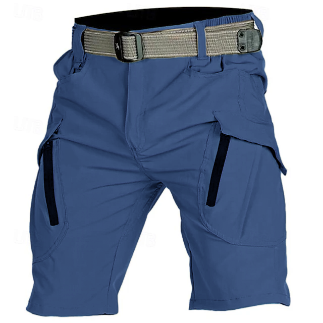 Men's Tactical Shorts Cargo Shorts Breathable Outdoor (Belt Included)