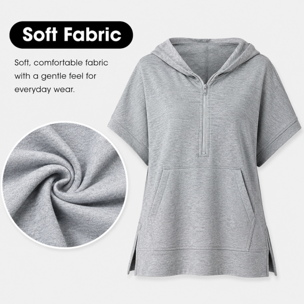 Soft knit fabric detail