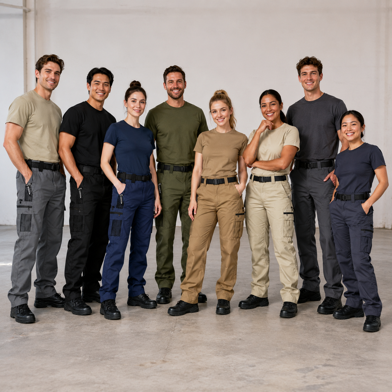 Multi-Pocket Men's Tactical Cargo Pants Bundle
