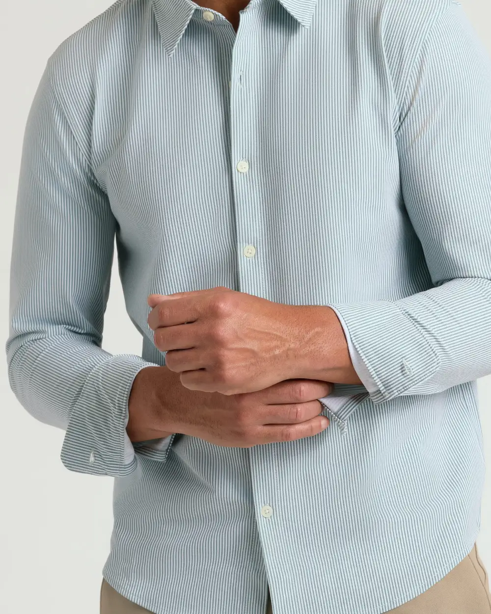 Stretch Oxford Long Sleeve Shirt