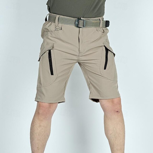 Men's Tactical Shorts Cargo Shorts Breathable Outdoor (Belt Included)