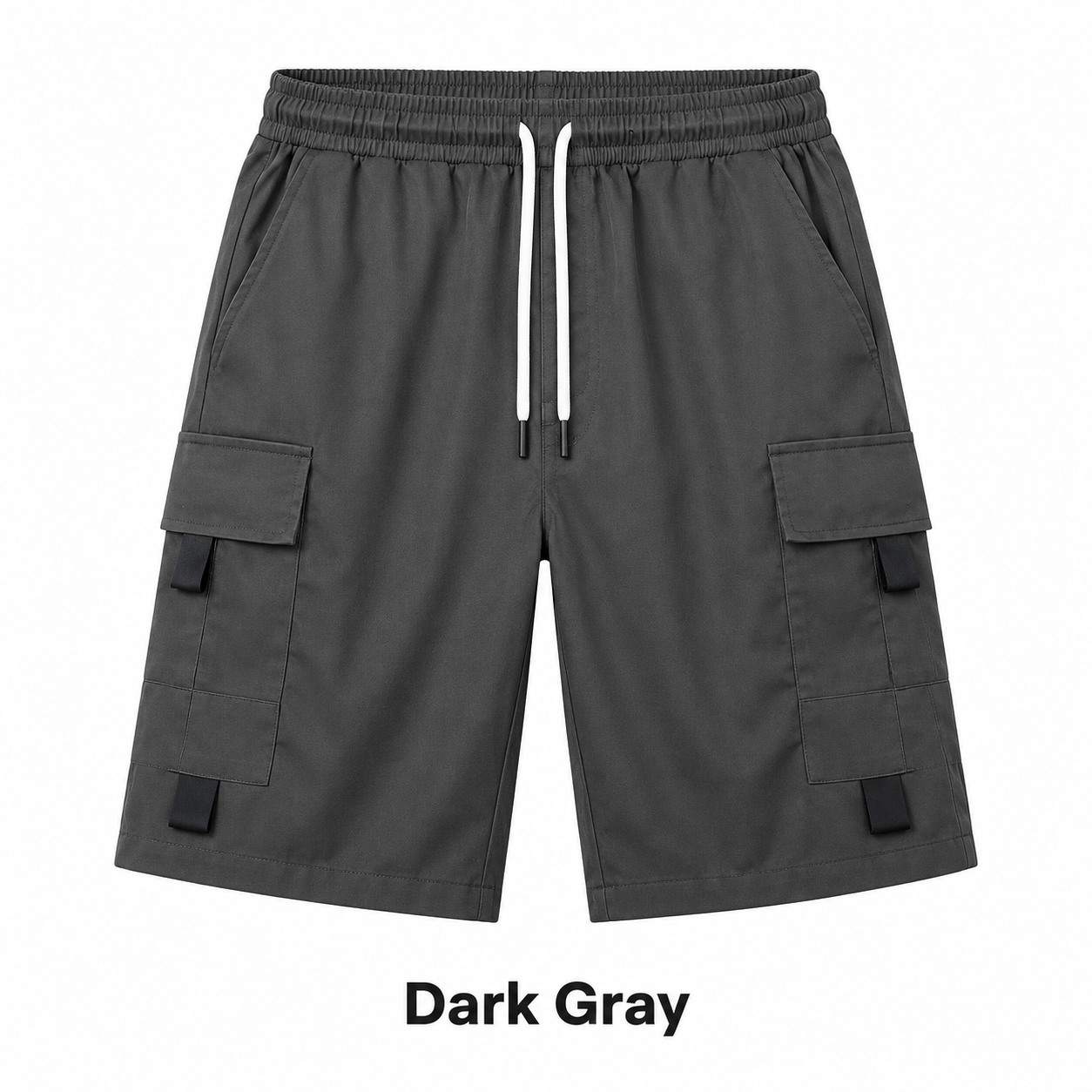 🎉Men's Casual Capri Shorts with Drawstring Waist, Large Pockets, Comfortable Fabric, Ideal for Home and Outdoors, Summer Essential🔥