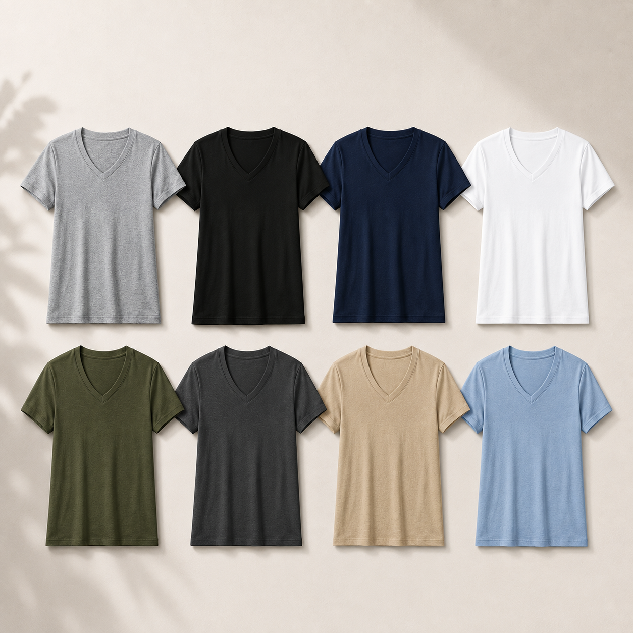 Men's V-Neck Short Sleeve T-Shirt Multi-Pack