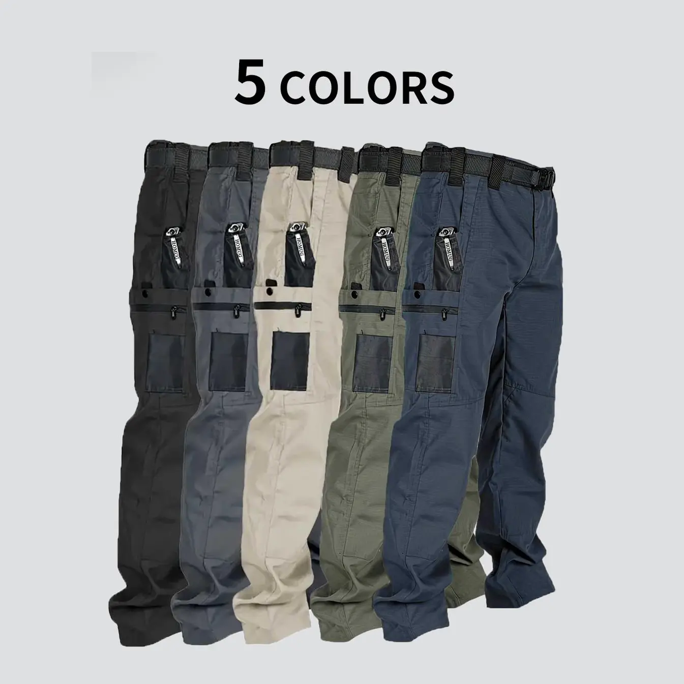 HOMUG Men's Tactical Work Pants - Durable & Versatile