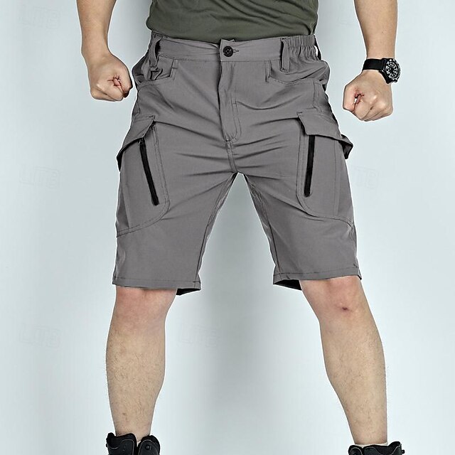 Men's Tactical Shorts Cargo Shorts Breathable Outdoor (Belt Included)