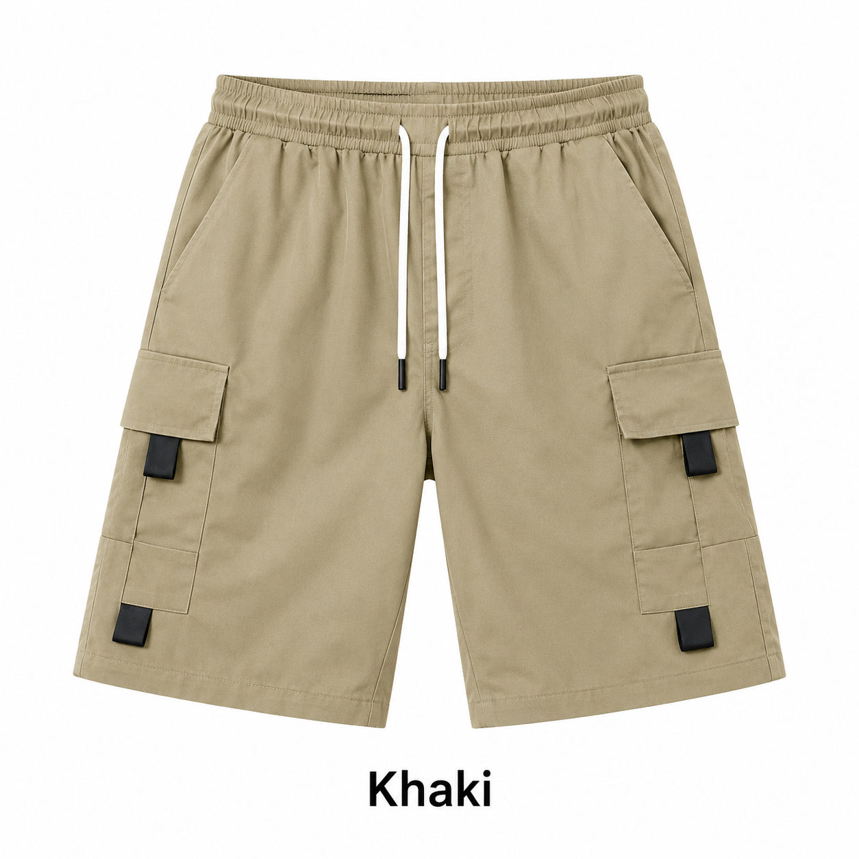 🎉Men's Casual Capri Shorts with Drawstring Waist, Large Pockets, Comfortable Fabric, Ideal for Home and Outdoors, Summer Essential🔥