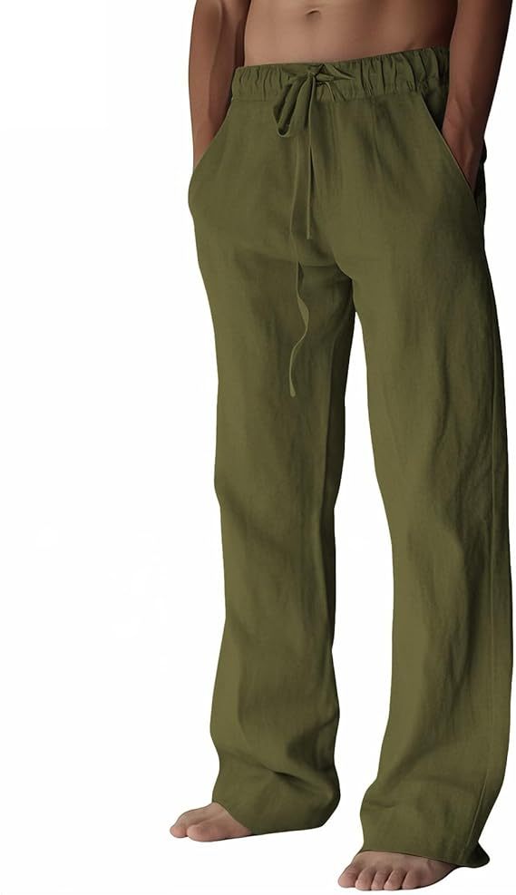6-Pack Men's Cotton Linen Pants product image 6