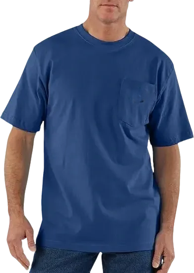 🔥Last Day 89% OFF🔥 Men’s Heavyweight Work Tee – Pocket Shirt (Loose Fit, Built to Last)