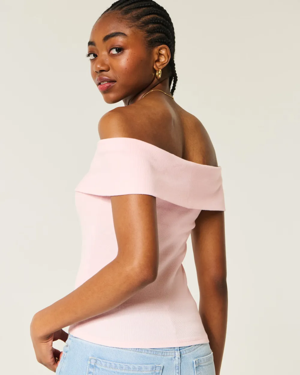 ShoulderFoldover Top