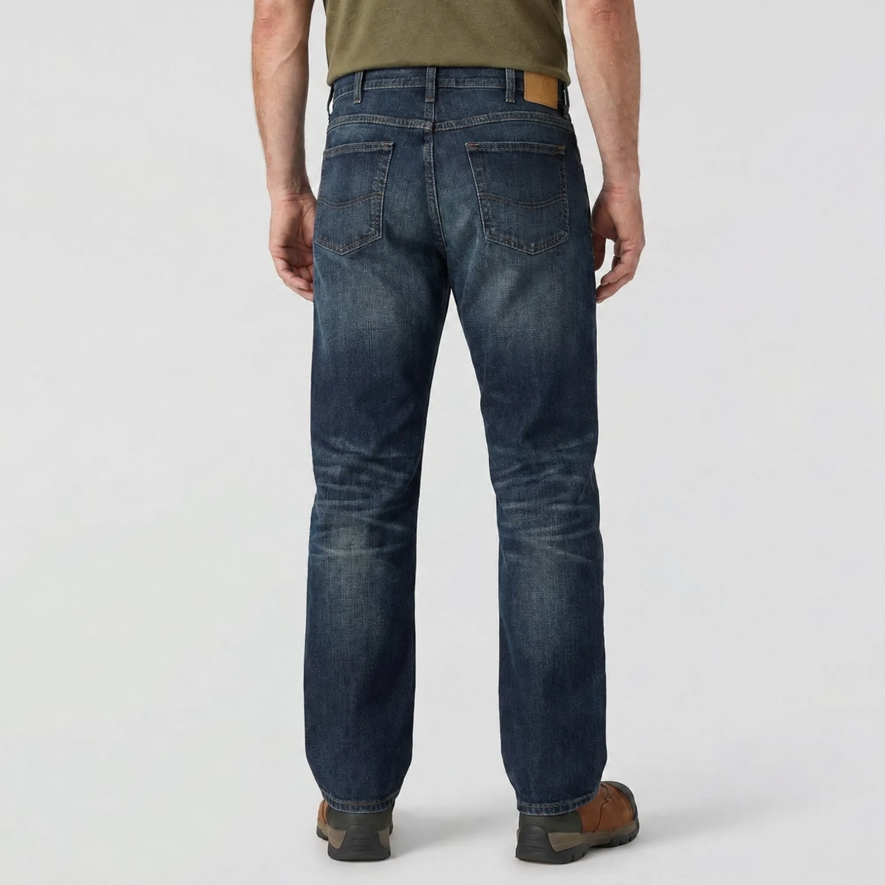 🔥 Men's Flex Jeans with 7 Pockets – Comfort & Utility