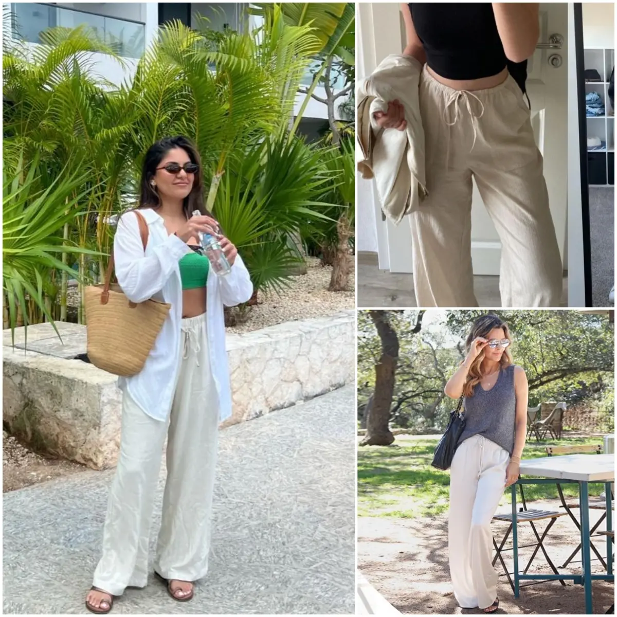 🔥Last Day 89% OFF🔥Women’s Cotton Linen Wide Leg Pants