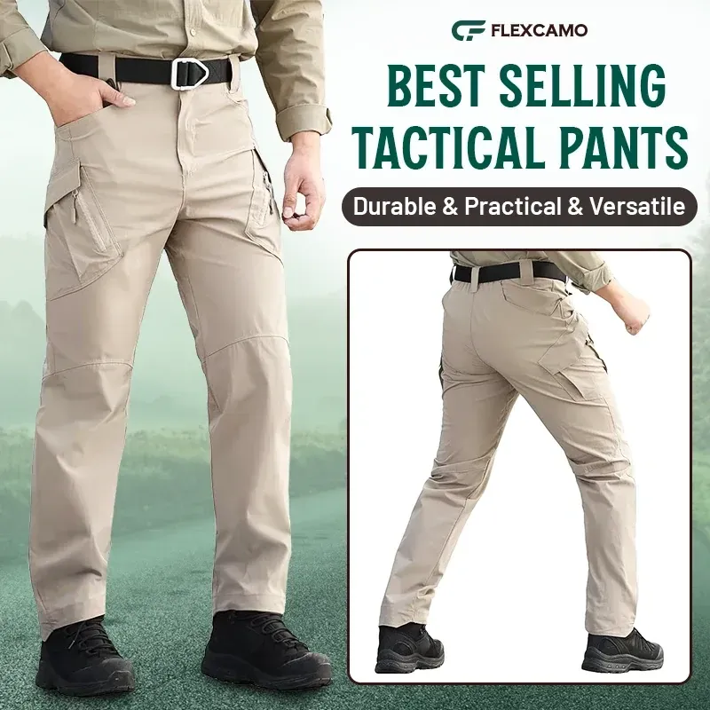 🎁Only $24.99 for a 7-pack!🎁FlexCamo - Tactical Waterproof Pants 🔥Last day for clearance!