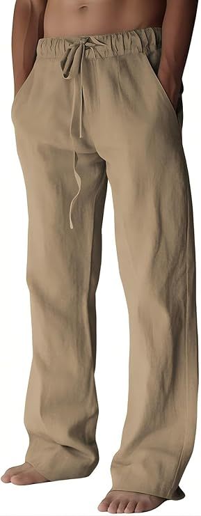6-Pack Men's Cotton Linen Pants product image 15