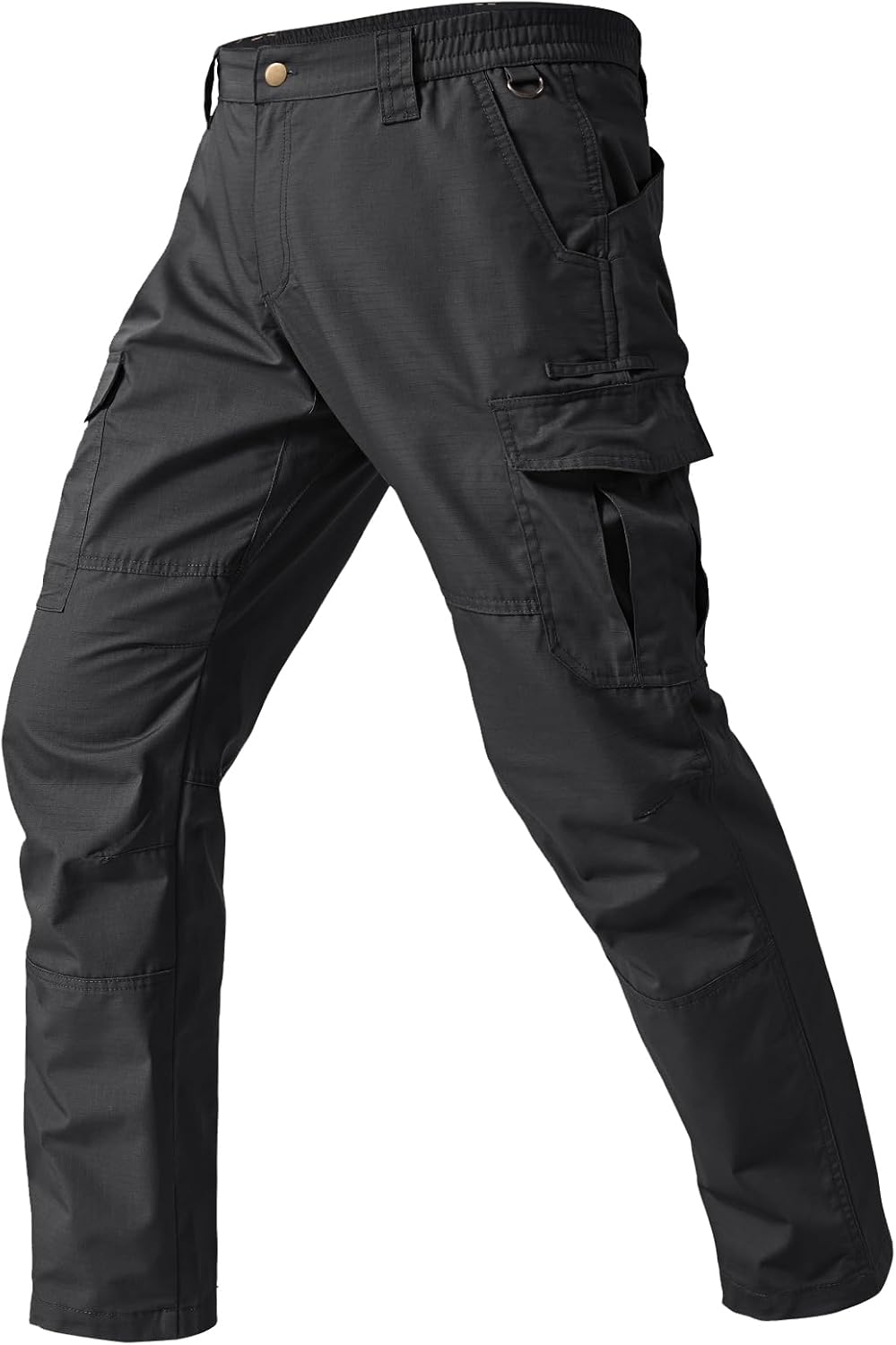 Last Day Promotion 🔥🔥Mens Cargo Work Pants Durable Ripstop Tactical Pants with 7 Pockets Outdoor Water Resistant Hiking Woking Construction Pants