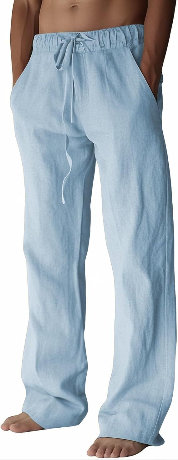 6-Pack Men's Cotton Linen Pants product image 10