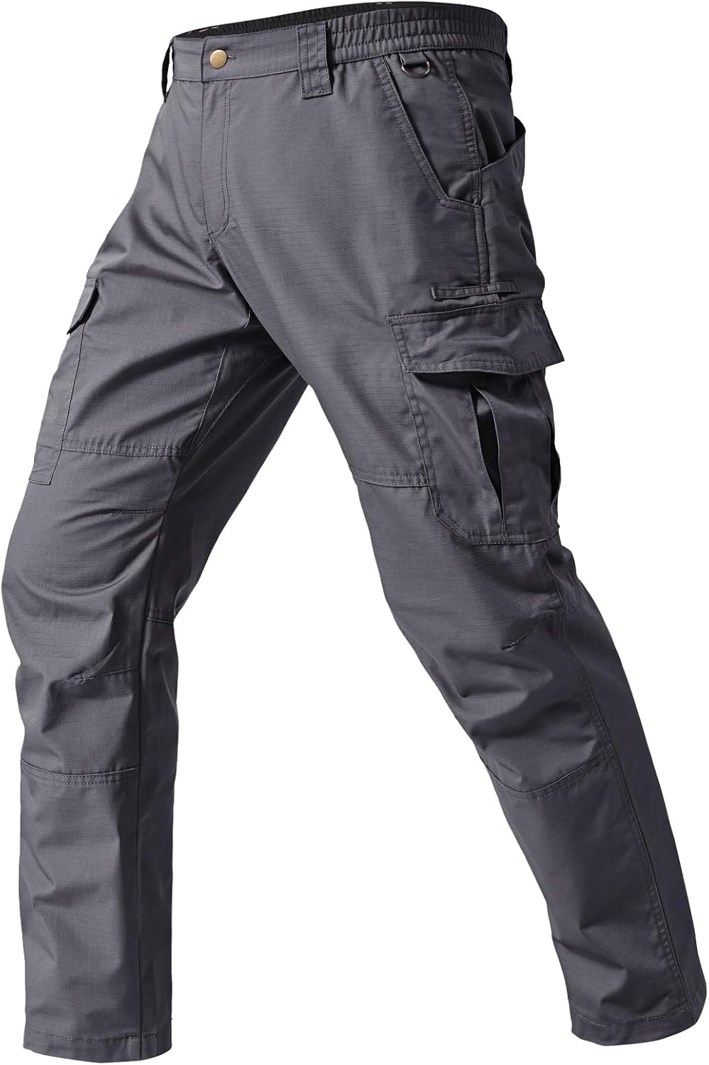 Last Day Promotion 🔥🔥Mens Cargo Work Pants Durable Ripstop Tactical Pants with 7 Pockets Outdoor Water Resistant Hiking Woking Construction Pants