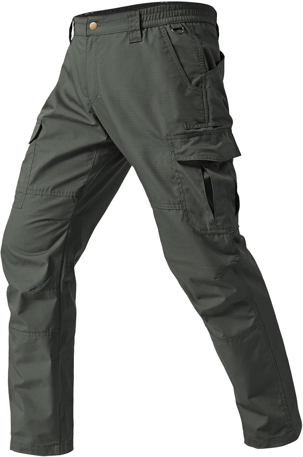 Last Day Promotion 🔥🔥Mens Cargo Work Pants Durable Ripstop Tactical Pants with 7 Pockets Outdoor Water Resistant Hiking Woking Construction Pants