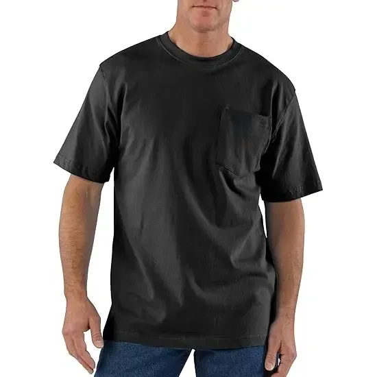 🔥Last Day 89% OFF🔥 Men’s Heavyweight Work Tee – Pocket Shirt (Loose Fit, Built to Last)