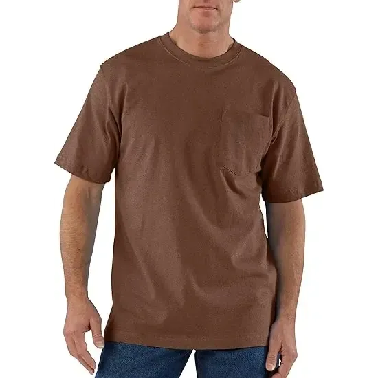 🔥Last Day 89% OFF🔥 Men’s Heavyweight Work Tee – Pocket Shirt (Loose Fit, Built to Last)