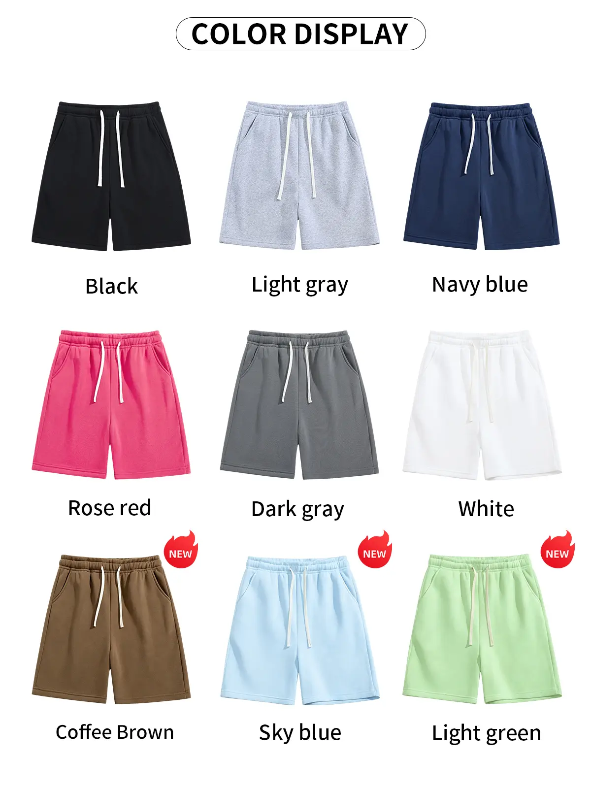 Clearance Sale Men's Breathable Drawstring Shorts, Comfortable Summer Casual Athletic Shorts with Pockets, Lightweight Beach Vacation Lounge Wear