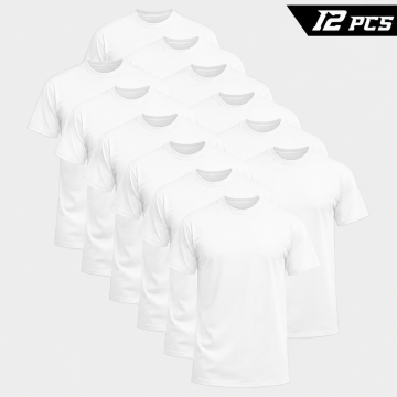 🔥 12-Pack ONLY $24.99 | Men's Black Crew Neck Basic T-Shirts 👕