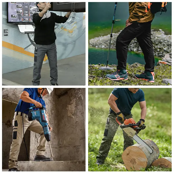 HOMUG Men's Tactical Work Pants - Durable & Versatile