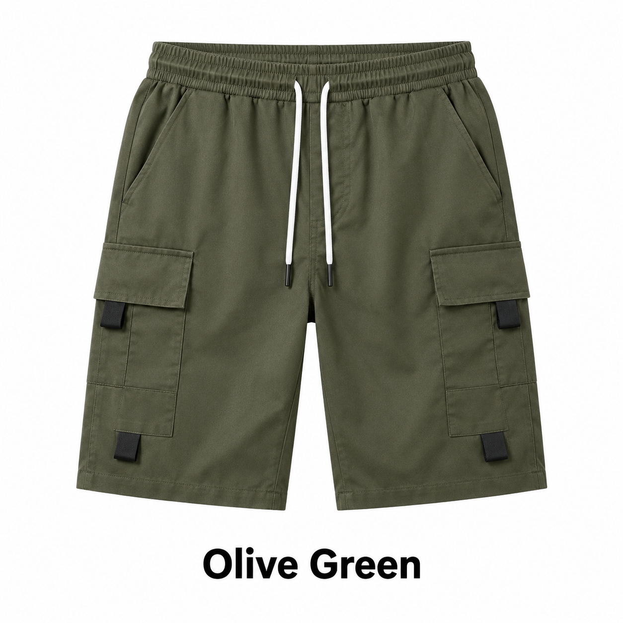 🎉Men's Casual Capri Shorts with Drawstring Waist, Large Pockets, Comfortable Fabric, Ideal for Home and Outdoors, Summer Essential🔥