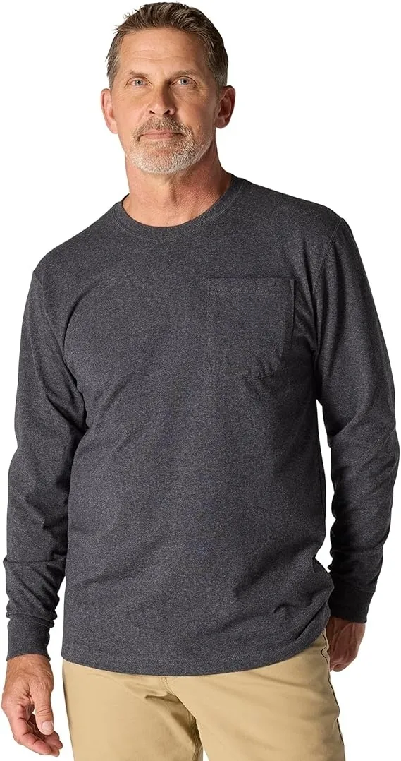 🔥Last Day 89% OFF🔥 Men’s Heavyweight Work Tee – Pocket Shirt (Loose Fit, Built to Last)