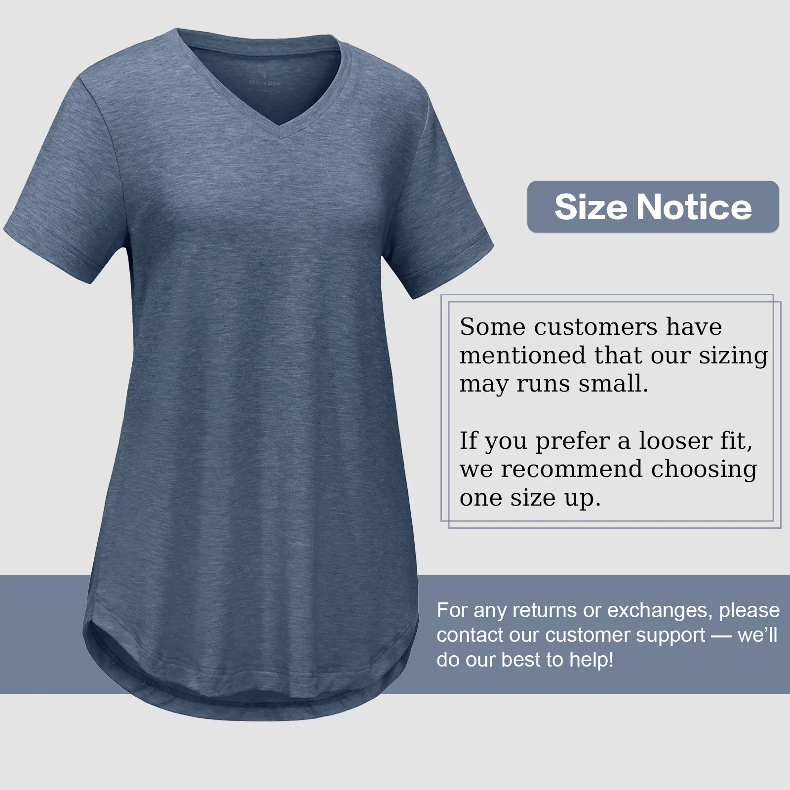 4-Pack V Neck T Shirts for Women Short Sleeve Shirts Basic Casual Tees Loose Fit Plus Size Tops Plain Summer Clothes Minimalist