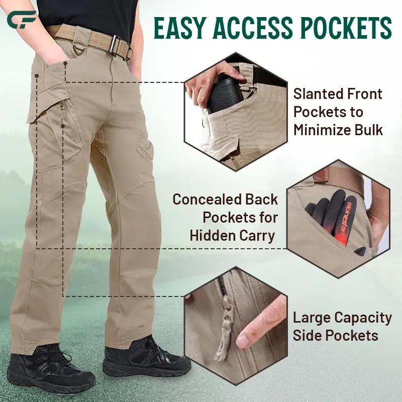 🎁Only $24.99 for a 7-pack!🎁FlexCamo - Tactical Waterproof Pants 🔥Last day for clearance!